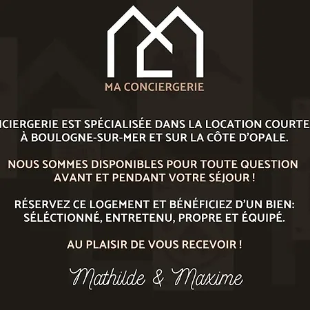 Chez Perrine, Magnifique Appartement Face Aux Remparts Boulogne-sur-Mer Exterior photo